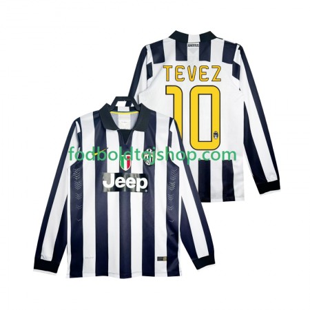 Juventus TEVEZ 10 2014 2015 Retro Hjemme trøje L/S